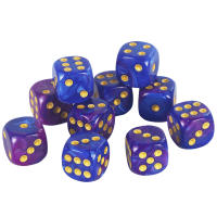 Juego De Dados D6 De Calidad Premium Con Puntos Redondos 12mm Colores Mixtos Pack De 10 Para Juegos De Mesa Y Tablero - details 14
