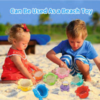 Juguetes De Baño Plegables Para Niños Cupos Colocables Forma De Barco Coloridos Juguete Educativo Temprano Para Bebés Juguetes De Piscina Playa Regalos - details 4