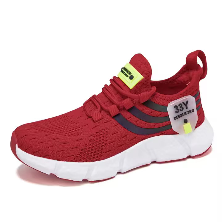 Zapatillas De Tenis Para Hombre 2024 Malla Transpirable Y Cómodas Zapatos Casuales De Exterior With Cordones - 1