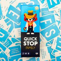 Asmodee - Quick Stop Family Juego de Mesa Dinámico para Familia y Amigos - Creatividad y Rapidez - A partir de 10 Años, Juego De 2 a 7 Jugadores, Versión Entretenimiento Familiar sin Pantallas, Regalo Original Padres y Niños - Juego en Español - details 4