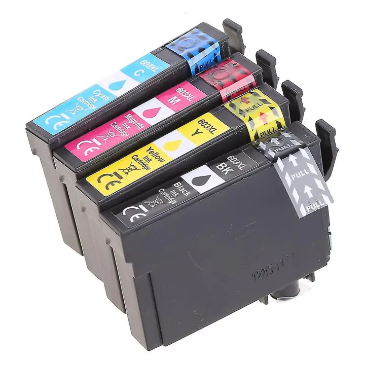 Cartuches de tinte 603xl de 4 colores para impresoras Epson XP-2100, XP-2105, XP-3100, XP-4100 y XP-4105. - 1
