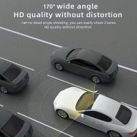 Cámara de tablero de coche de video de conducción Full HD 1080P con grabadora de video DVR de coche LCD de consola central, ángulo amplio de 170° WDR, visión nocturna, monitor de estacionamiento - details 4