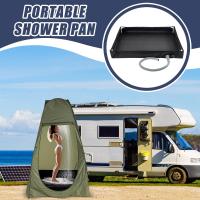Base De Ducha Plegable Para Camping Y RV Awanía Portátil Para Baño Al Aire Libre Placa De Ducha Plegable Para Viajes - details 1