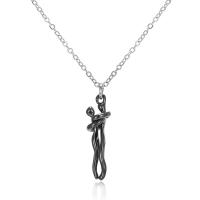 Collar De Moda Abrazo Joyería Hug Colgante Cadena Para Hombre Y Mujer Collar De Pareja Regalo Para Damas Y Señores - details 12