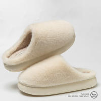 Pantuflas De Algodón Talla Grande Para Parejas Invierno Antideslizantes Con Suela Gruesa Y Cubierta De Dedos Cómodas Y Cálidas Para Hombres Y Mujeres Pantuflas De Interior Estilo Casual - details 15