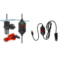 Calentador De Acuario USB De 10W Pequeño Con Mostrador Digital De Temperatura En Fahrenheit Para Betta Y Otros Pez - details 2