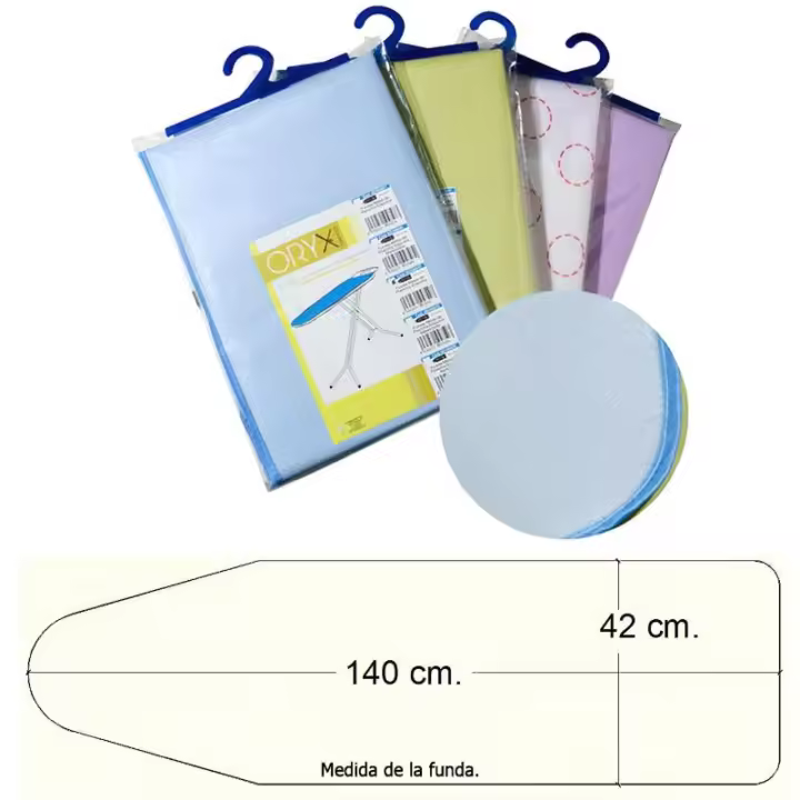 Funda mesa plancha espuma 140x42 cm. - 1
