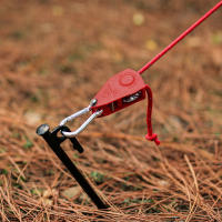 Gancho De Pulley Para Tienda De Campaña Ajustable Y Antigolpes Cierre De Canopy Tensión De Cordones Ratchet Soporte Para Tienda De Acampar - details 1
