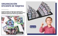 Libro De Inserción De Tarjetas 9 Bolsillos Para 252 Tarjetas Almacenamiento De Carpetas De Colección Álbum De Tarjetas Rígidas 3"x4" - details 6