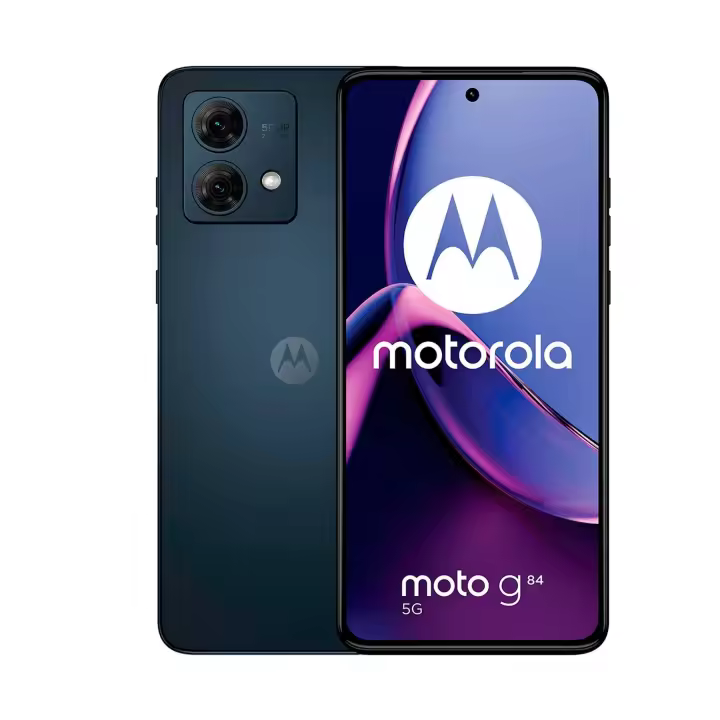 Motorola Moto G84 5G - Smartphone 6.5" FHD+ pOLED, Cámara Dual 50MP, 5000mAh, Android 13, 5G, Dual SIM, 120Hz, 166.8g, Ballad Blue - 1