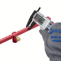 Regla De Dibujo Ajustable Compás De Aluminio Hallazgo De Centro Herramienta De Carpintería Fija Punto Marca Línea Calibradora - details 16