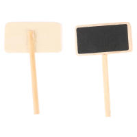 Tablero De Madera Negro Mini 50 Piezas Rectángulo Panel De Clips Etiquetas De Memorias Sin Marco Tipo De Estilo Móvil - details 14