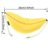 Nido De Algodón Para Hamster En Forma De Banano Casa Colgante Bunk Bed Juguetes Para Mascotas Pequeñas Como Sucré Glider Y Pájaros - details 0