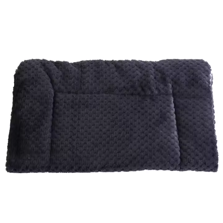 Manta De Descanso Para Perros Y Gatos Super Suave En Flanela Gris Protección Contra El Frío Del Otoño E Invierno Lavable - 1