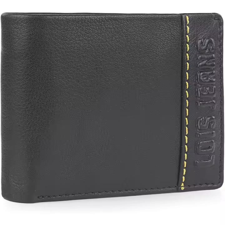Cartera Billetero Hombre Slalok Lois Negro - 1