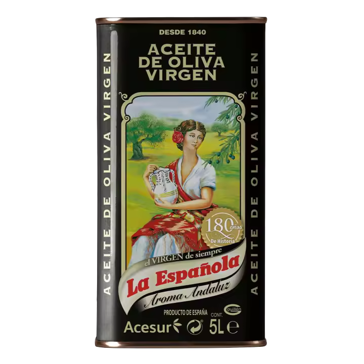 La Española - Aceite de Oliva Virgen Aroma Andaluz Lata 5L - 1