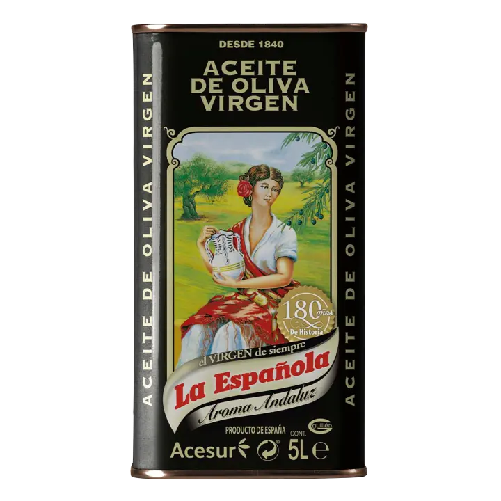 La Española - Aceite de Oliva Virgen Aroma Andaluz Lata 5L - 1