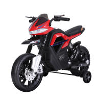HOMCOM Moto Eléctrica para Niños 3+ años Moto de Juguete Infantil Batería 6V con Luces y Música 105x52.3x62.3cm - details 0