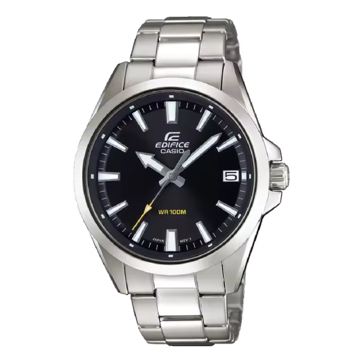 Reloj Casio Edifice EFV-100D-1AVUEF Hombre Plata/Blanco - 1