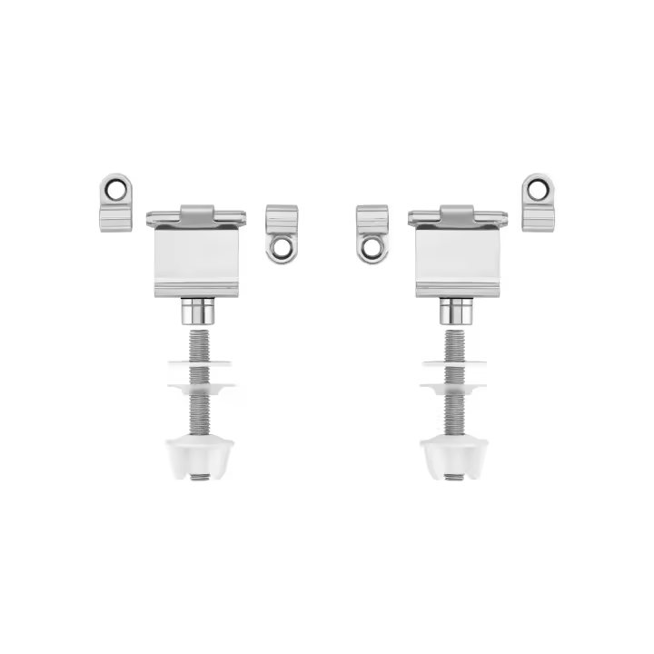 Roca Kit Bisagras Acero Asiento Victoria Aquaria Recambio Original - AI0005500R - 1
