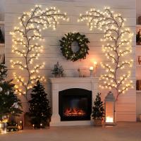 Luces De Árbol De Birch LED En Blanco Cálido Vinilo Flexible Para Fiesta De Cumpleaños Navidad Festival Regalo Perfecto - details 4