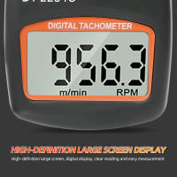 Tachímetro Láser Digital Herramienta De Diagnóstico No Contacto 2.5Rpm-99999Rpm Pantalla LCD Advertencia De Batería Baja - details 4