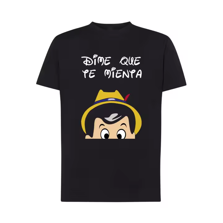 Camiseta divertida - Dime que te mienta - Unisex algodón premium - 1