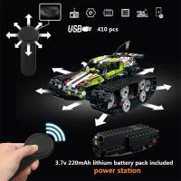 Construcción De Bloques De Carril Radiado Técnico Serie 410pcs Juguete De Regalo Compatible Con 42065 Para Niños Mayores De 14 Años - details 0