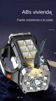 Lámpara Portátil Recargable Con 8/4 LED FuerteLinterna Solar USB Con COB Para Camping Y Exteriores Incluye Batería Recargable - details 11