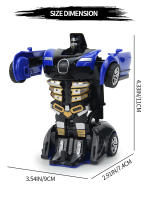 Coche Transformable En Robot Juguete Automático De Carreras Para Niños Regalo De Pascua Vehículo Push And Go Para Niños De 4 a 12 Años - details 9