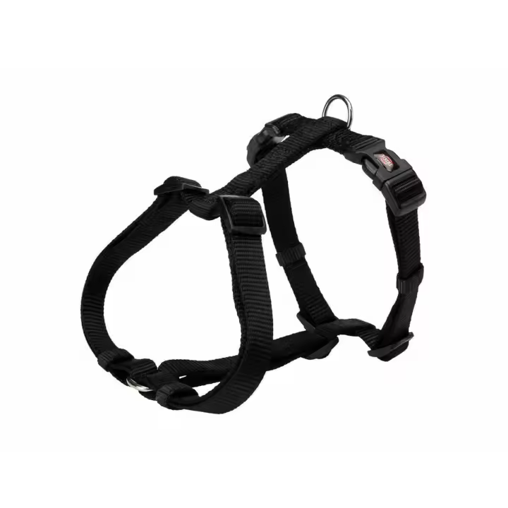 TRIXIE Arnés NEW Premium. L. 60–87 cm/25 mm. Negro - 1