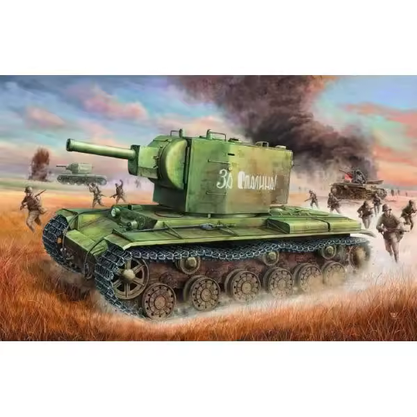 TROMPETER 00312 KV-2 RUSO 1/35 - 1