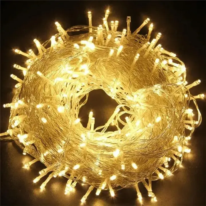 Luces LED De Navidad Con Cable De 10M Con Enchufe EU 220V Guirnalda De Decoración Festiva Para Casa Bodas Fiesta Y Vacaciones - 1