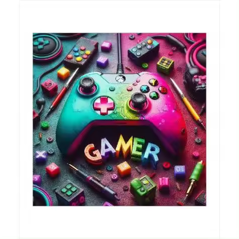 Estor Enrollable Gamer Translúcido con Diseño Juvenil y Mando Colorido, Marca Estores Iroa - 1