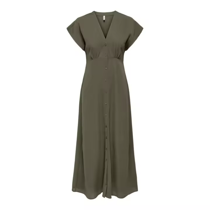 Vestido largo Only para mujer 15317640 color verde - 1