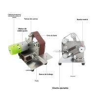 Sándwich Eléctrico Multifuncional 30mm Polidor Y Molidor Para DIY Acero Aluminio Madera Acrílico Pulido Y Fijado Máquina De Afilar Herramienta De Trabajo Del Hogar - details 16