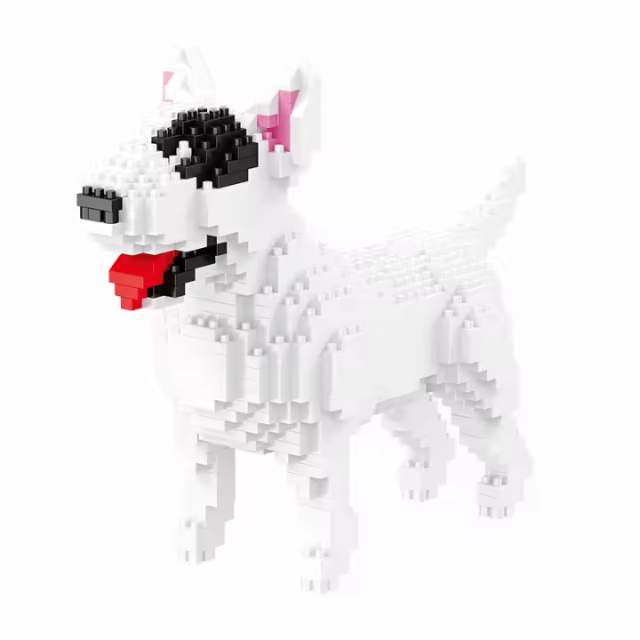 Bloques De Construcción Bulldog 797 Piezas Modelo Animal Simulación Juguete Creativo Decoración De Hogar Regalo Favorito De Niños - 1
