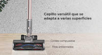 JIGOO C300 Aspiradora sin Cable con Pantalla LED,Potente Aspiradora Escoba sin Cable de 30Kpa/400W con autonomía de 45 Minutos,Batería extraíble,para Pelo, Suelos, sofás, alfombras - details 6