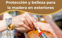 LYSSOLEN - Barniz Acrílico al Agua para Madera Exterior - Protección y Decoración de Maderas al Exterior - Barniz al Agua para Proteger y Embellecer Madera - Resistente y Duradero - details 0
