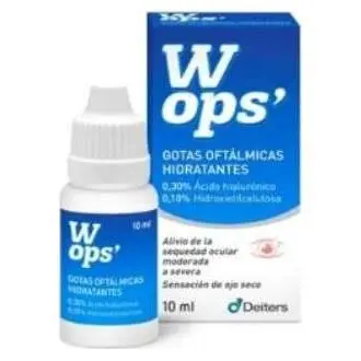 Wops Gotas Oftálmicas Hidratantes 10Ml - 1