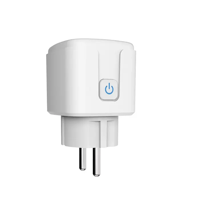 Enchufe Inteligente Tuya EU16A/20A Con Monitoreo De Energía WiFi Control Remoto Por Smart Life APP Compatible Con Google Assistant Y Alexa - 1