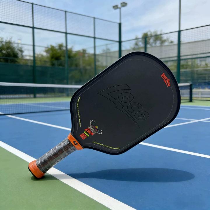 Pala De Pádel Bread &amp; Butter Loco Pickleball Nueva Con Superficie De Fibra De Carbono Mate Y Rugosa T700 Peso 230g±10g
