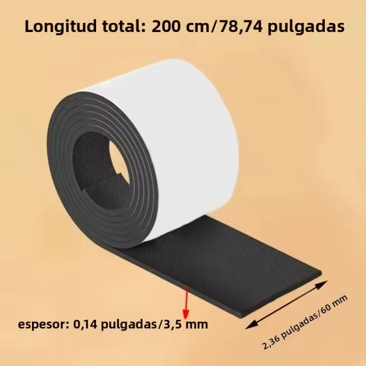 Piedrecillas Antideslizantes Para Muebles De EVA No-Tirantes Protección De Patas De Mesa Y Silla Adhesivo Auto Piso Cuadrado Mudo Accesorios De Muebles - 1