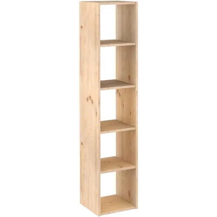 ESTANTERIA MODULAR 5 CUBOS DINAMIC  SIN BARNIZAR - 1