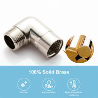 Adaptador De Codo Para Ducha Conector De Ángulo En Cromo Spraying Superior Accesorios De Baño Sin Marca Proveniente De China Continental - details 2