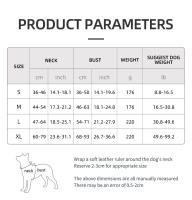 Harnés Táctico Para Perros Grande Correa Antirrobo Reflectante Para Caminar Labrador Husky Collar Para Mascotas De Polyester - details 0