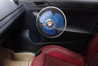 LILI HOME Ventilador de Coche 12v con Pinza 8” (20.32 cm) y  6” (15.24 cm) Enchufe para mechero de coche con cable de 1,2 metros. 🎨 Colores surtidos Equipado con una pinza robusta para fijarlo de manera segura en diferentes superficies, como los bor - details 2