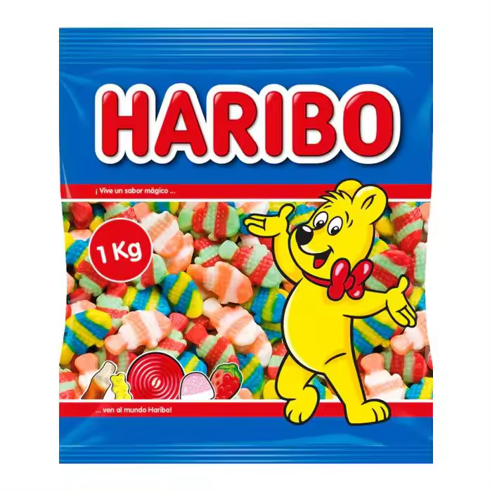 Pez Payaso Haribo | Formato Bolsa 1KG - 1