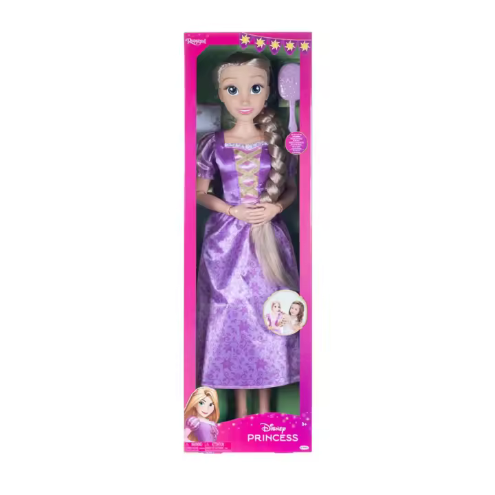 Muñeca Princesa Rapunzel Disney 80 cm (Jakks Pacific 240464) - 1