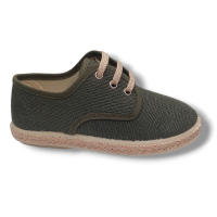 Vulpeques Zapatilla Lino 1017-LC Niño VERDE Zapatillas calzado niños Summer ROYALE CORDONETS - details 2